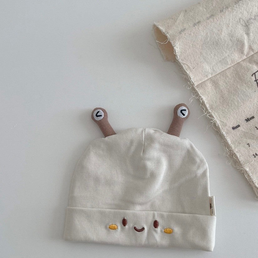 0-3 thn || Topi Bayi Newborn Anak Polos Kupluk Karakter Lucu Emen Anak Impor Catalog OIMG ODX