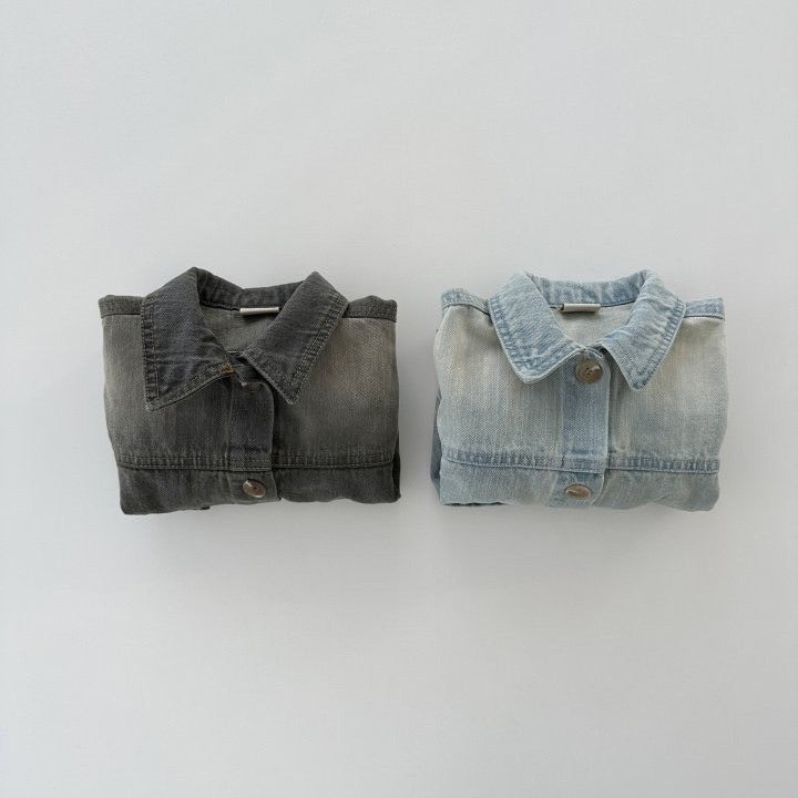 1-5 thn | Jaket Denim Jeans Anak Coat Cargo Jalan Formal Bayi Catalog ZHBB Bi
