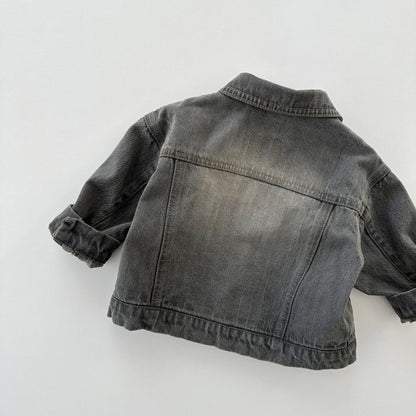 1-5 thn | Jaket Denim Jeans Anak Coat Cargo Jalan Formal Bayi Catalog ZHBB Bi
