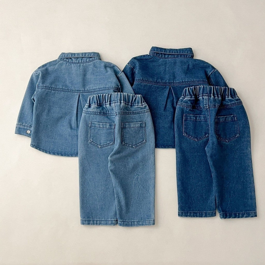 1-4 thn || SETELAN BAJU + CELANA PANJANG (1 set) UNISEX JALAN CASUAL CATALOG ZHBB BE