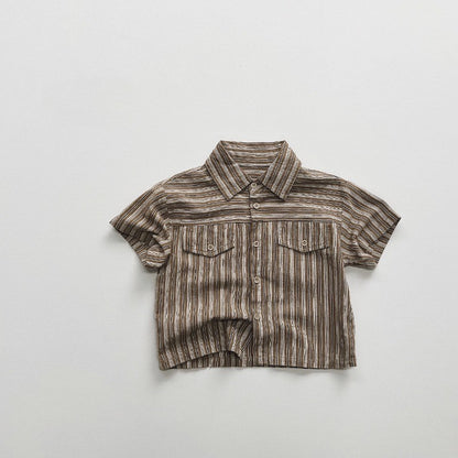 1-5thn | Kemeja Korea Formal Kaos Oversize Anak Laki-laki Pakaian Bayi MYTT catalog TN