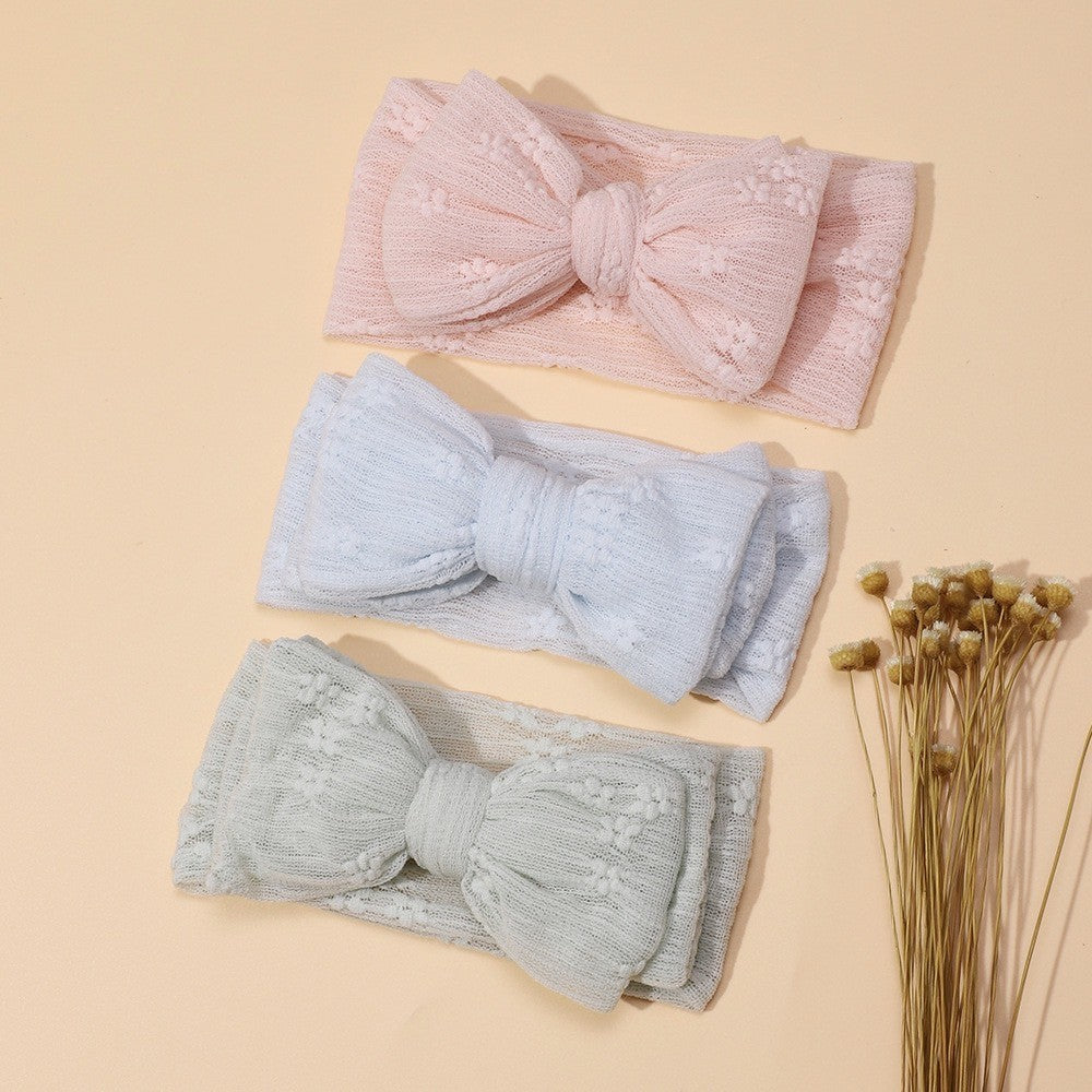 (Big Bow) Bandana bayi headband jumbo premium import pita anak perempuan catalog jbay JBAY Ai