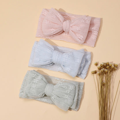 (Big Bow) Bandana bayi headband jumbo premium import pita anak perempuan catalog jbay JBAY Ai
