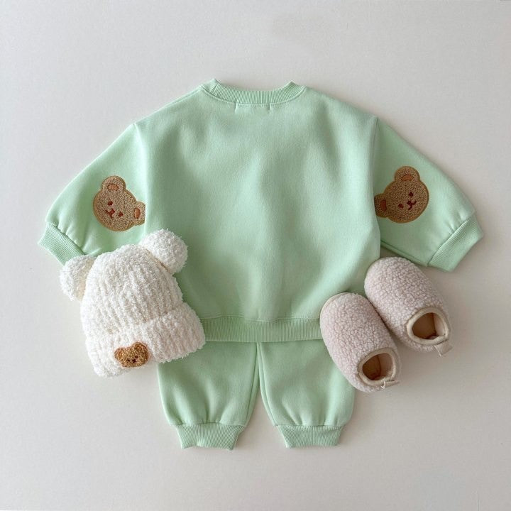 1-4 thn || SETELAN BAJU + CELANA PANJANG (1 set) ANAK JALAN CASUAL CATALOG ZHBB BK