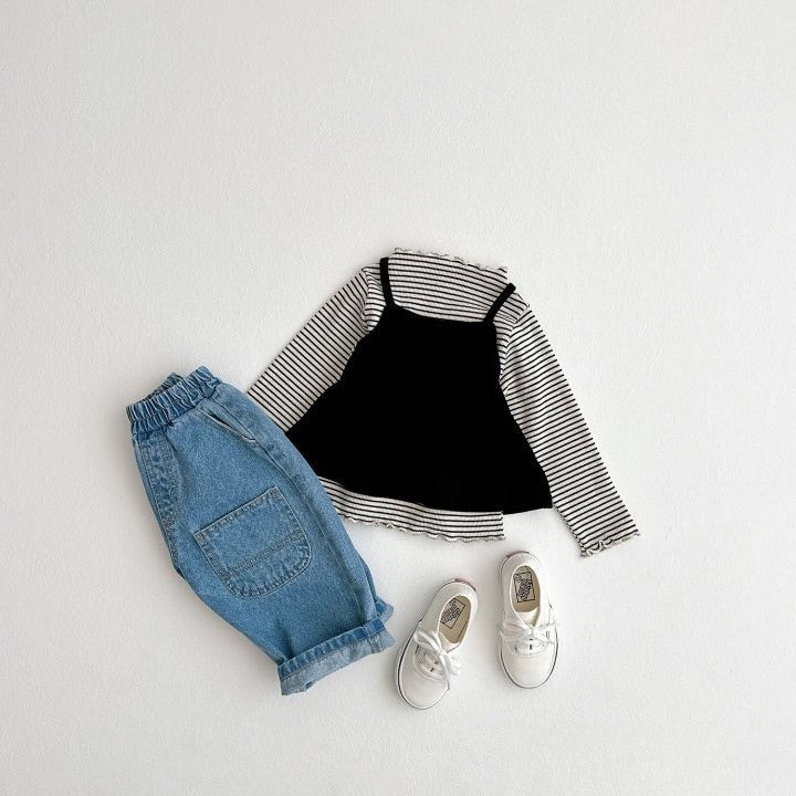 1-5 thn || KAOS BAJU LENGAN PANJANG ATASAN PAKAIAN ANAK PEREMPUAN  catalog ZHBB BL