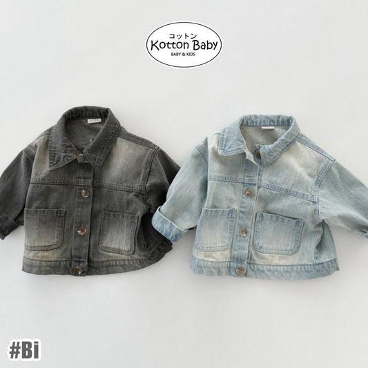 1-5 thn | Jaket Denim Jeans Anak Coat Cargo Jalan Formal Bayi Catalog ZHBB Bi