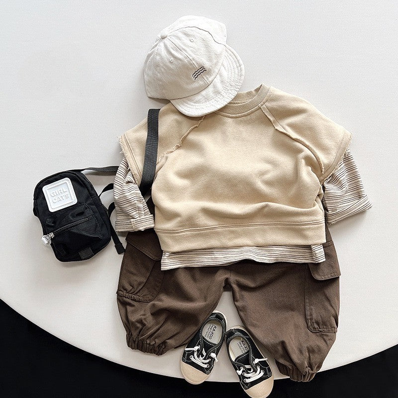1-5 thn | Celana Panjang Chino Karet Anak Cargo Jalan Formal Bayi Catalog MYTT TL