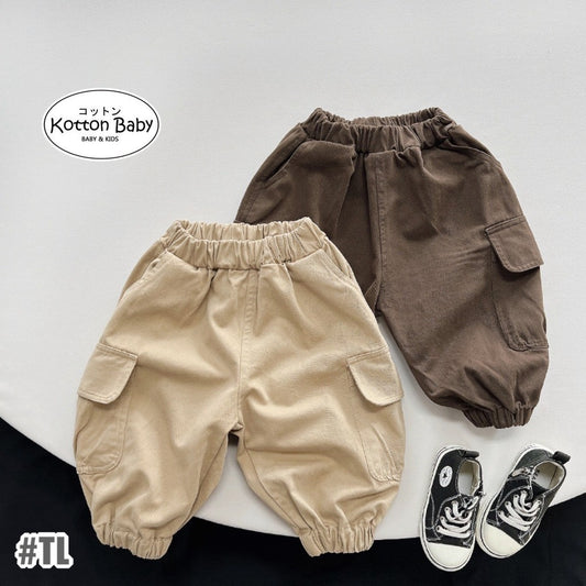 1-5 thn | Celana Panjang Chino Karet Anak Cargo Jalan Formal Bayi Catalog MYTT TL