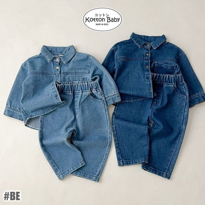 1-4 thn || SETELAN BAJU + CELANA PANJANG (1 set) UNISEX JALAN CASUAL CATALOG ZHBB BE