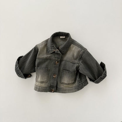 1-5 thn | Jaket Denim Jeans Anak Coat Cargo Jalan Formal Bayi Catalog ZHBB Bi