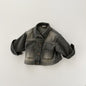 1-5 thn | Jaket Denim Jeans Anak Coat Cargo Jalan Formal Bayi Catalog ZHBB Bi