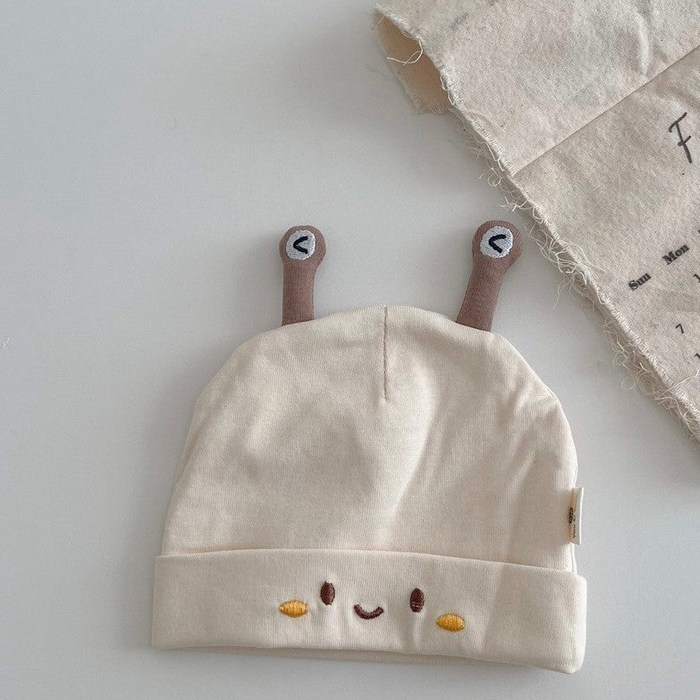 0-3 thn || Topi Bayi Newborn Anak Polos Kupluk Karakter Lucu Emen Anak Impor Catalog OIMG ODX
