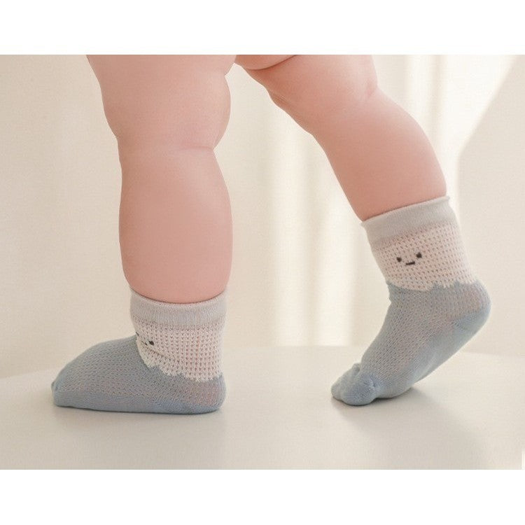 [4 PSG] 0-3 thn | KAOS KAKI BAYI ANAK LOW TOE  NEWBORN SOCKS LUCU KARAKTER KARTUN Catalog NMBB FY