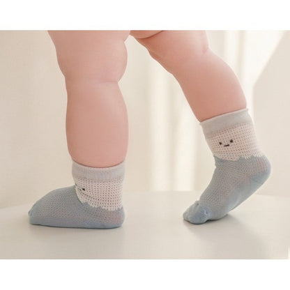 [4 PSG] 0-3 thn | KAOS KAKI BAYI ANAK LOW TOE  NEWBORN SOCKS LUCU KARAKTER KARTUN Catalog NMBB FY