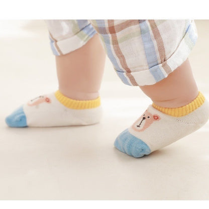 [4 PSG] 0-3 thn |  KAOS KAKI RIBBON BAYI ANAK IMPOR NEWBORN SOCKS LUCU KARAKTER KARTUN Catalog NMBB FAA