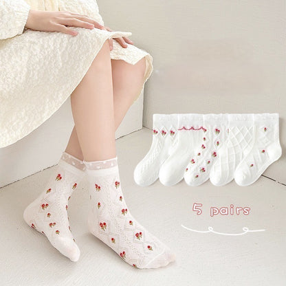 [5 PSG] 3-8 thn |  KAOS KAKI ANAK MOTIF IMPOR SOCKS LUCU KARAKTER  Catalog JCZZ JV NEW