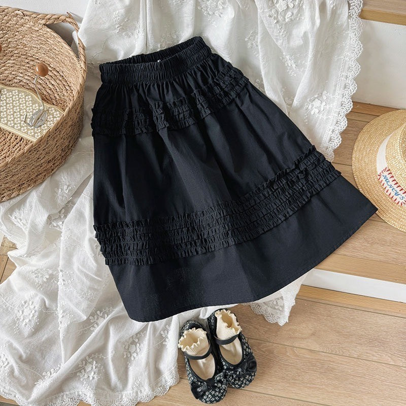 2-6 thn || ROK PANJANG KARET CASUAL BAWAHAN ANAK PEREMPUAN catalog NXTY TAF