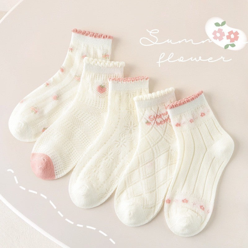 [5 PSG] 3-8 thn |  KAOS KAKI ANAK MOTIF IMPOR SOCKS LUCU KARAKTER  Catalog JCZZ JV NEW