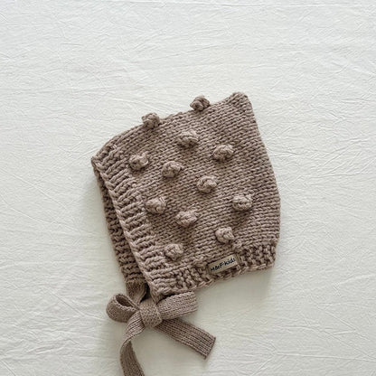 0-3 thn || Topi Bonnet Bayi Newborn Rajut Anak Emen Anak Impor Catalog OIMG OED