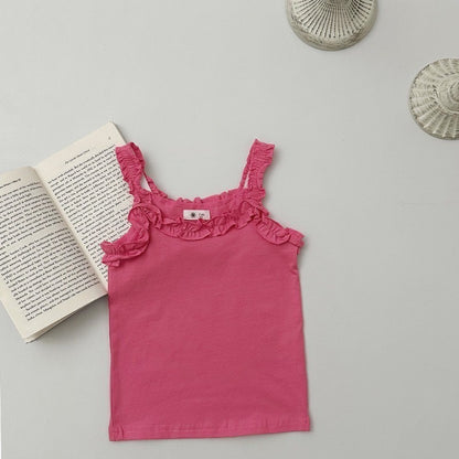 2-6 thn || ATASAN KAOS LENGAN BUNTUNG CASUAL PAKAIAN ANAK PEREMPUAN catalog NXTY TAG