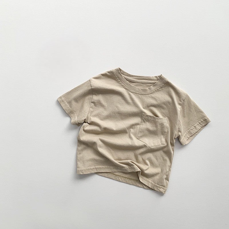 1-5thn | Tshirt Kaos Korea Basic Lengan Pendek Anak Laki-laki Pakaian Bayi MYTT catalog TV