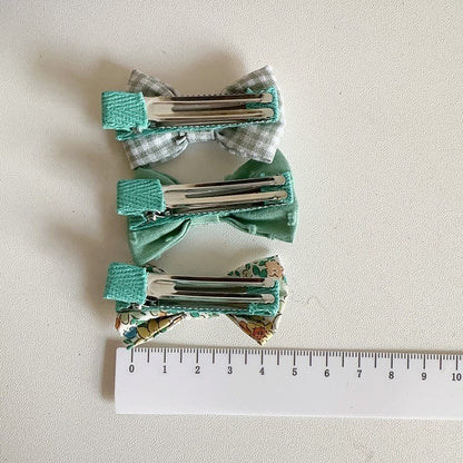 (isi 3pcs) Set Jepitan rambut | Pita Rambut | bayi anak bunga import perempuan aksesoris catalog WGEP PJ