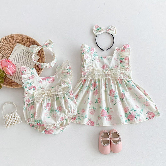 0-4thn | DRESS JUMPER BAJU BAYI ANAK JUMPSUIT ROMPER PEREMPUAN XGGJ GT 5&6