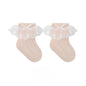 0-3 thn | KAOS KAKI POLOS LACE  BAYI ANAK NEWBORN SOCKS PEREMPUAN catalog NMBB FAB new