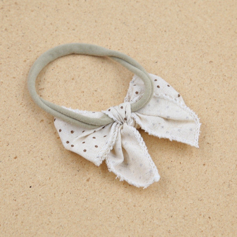 KADOSORA - 0-3 thn | Bandana bayi headband premium import pita anak perempuan catalog QUIN NAi
