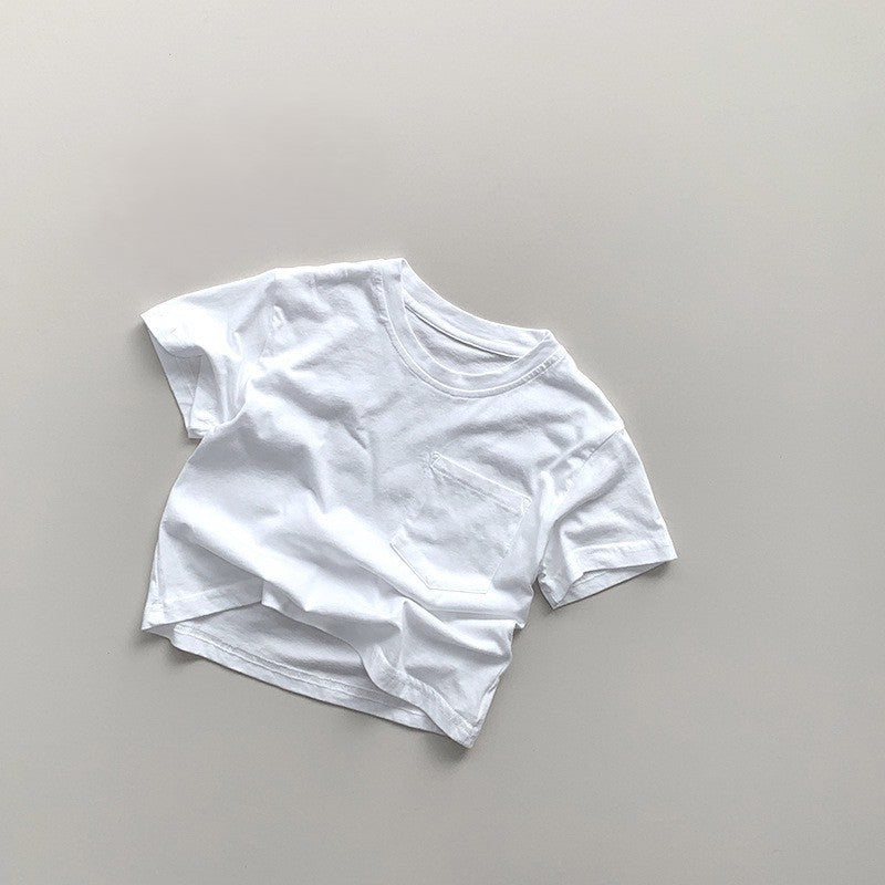 1-5thn | Tshirt Kaos Korea Basic Lengan Pendek Anak Laki-laki Pakaian Bayi MYTT catalog TV