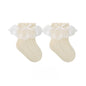 0-3 thn | KAOS KAKI POLOS LACE  BAYI ANAK NEWBORN SOCKS PEREMPUAN catalog NMBB FAB new