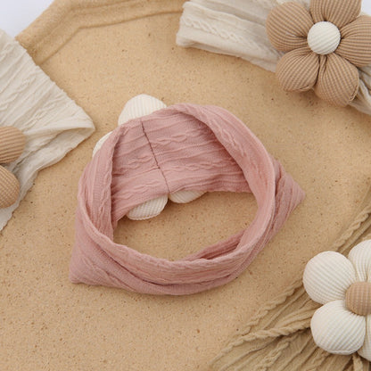 (Big Bow) Bandana bayi headband jumbo premium import pita anak perempuan catalog QUIN NAH