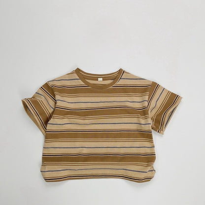 1-7thn | Tshirt Kaos Korea Basic Lengan Pendek Anak Laki-laki Pakaian Bayi KQHZ catalog KAL