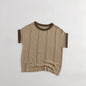 1-5thn | Tshirt Kaos Korea Basic Lengan Pendek Anak Unisex Pakaian Bayi MTQN catalog QJ