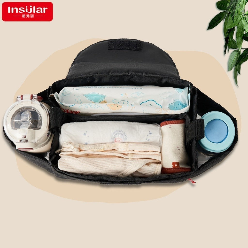 TAS GANTUNG KERETA BAYI MULTIFUNGSI STROLLER ORGANIZER DIAPER BAG catalog NSLR Ri
