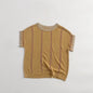 1-5thn | Tshirt Kaos Korea Basic Lengan Pendek Anak Unisex Pakaian Bayi MTQN catalog QJ