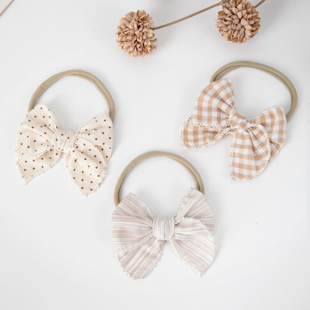 KADOSORA - 0-3 thn | Bandana bayi headband premium import pita anak perempuan catalog QUIN NAi