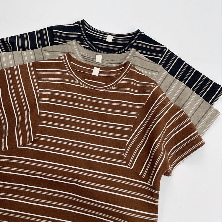 1-5thn | Tshirt Kaos Korea Basic Lengan Pendek Anak laki-laki Pakaian Bayi KQHZ catalog KAN