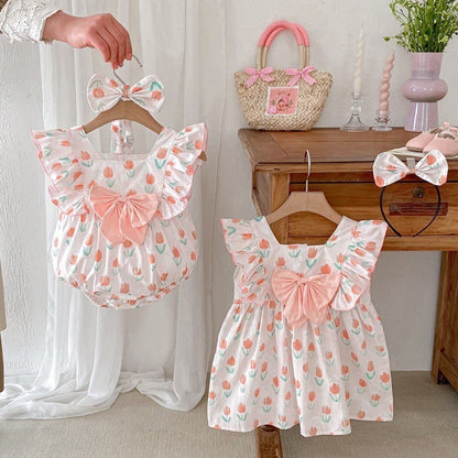 0-4thn | DRESS JUMPER BAJU BAYI ANAK JUMPSUIT ROMPER PEREMPUAN XGGJ GT 9&10
