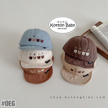 1-4 thn | TOPI BASEBALL ANAK BAYI KARAKTER LUCU UNISEX CATALOG OIMG OEG