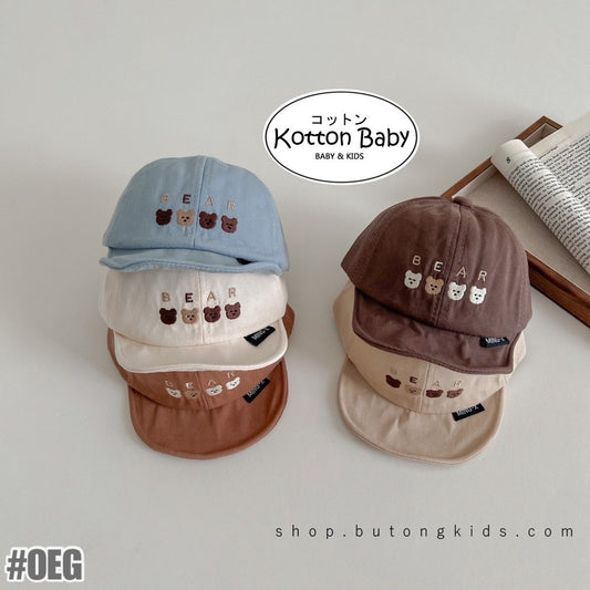 1-4 thn | TOPI BASEBALL ANAK BAYI KARAKTER LUCU UNISEX CATALOG OIMG OEG