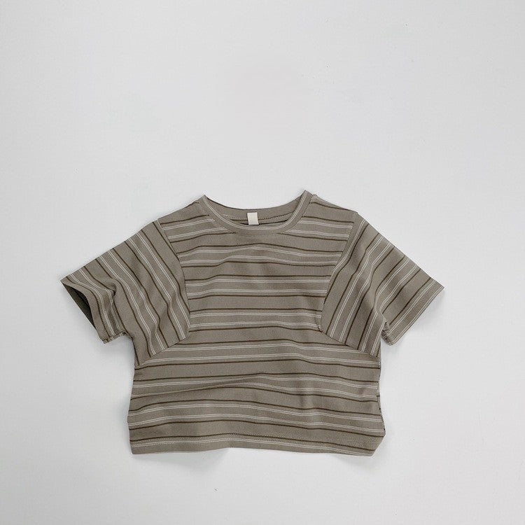 1-5thn | Tshirt Kaos Korea Basic Lengan Pendek Anak laki-laki Pakaian Bayi KQHZ catalog KAN