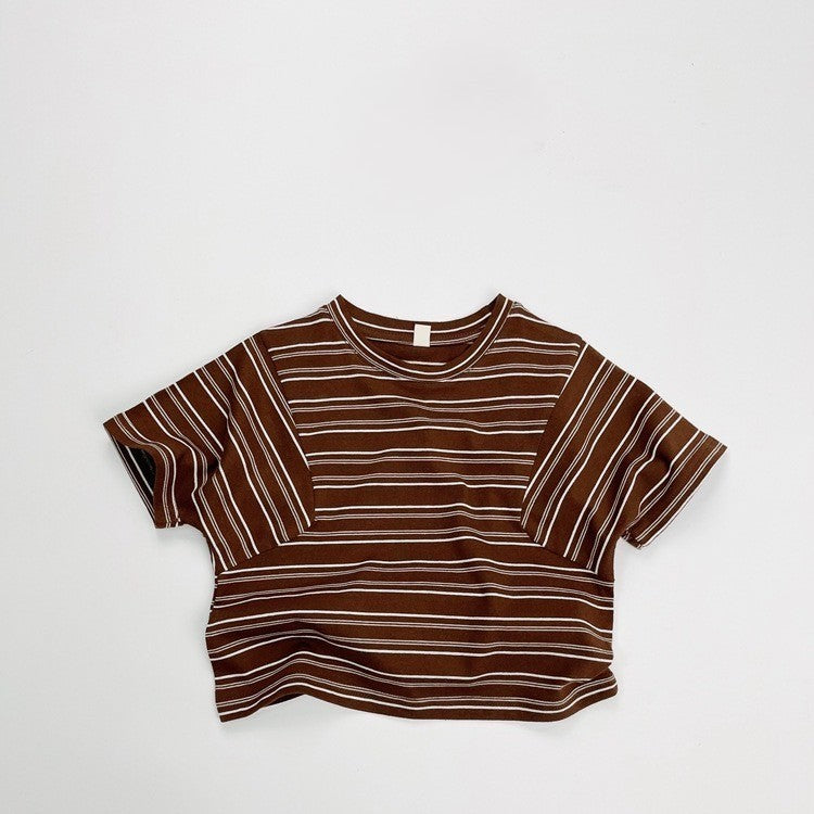 1-5thn | Tshirt Kaos Korea Basic Lengan Pendek Anak laki-laki Pakaian Bayi KQHZ catalog KAN
