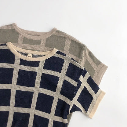 1-5thn | Setelan Atasan + Celana Basic Lengan Pendek Anak Unisex Pakaian Bayi MTQN catalog QK