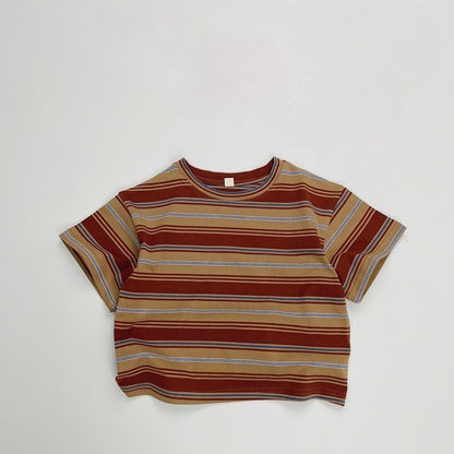 1-7thn | Tshirt Kaos Korea Basic Lengan Pendek Anak Laki-laki Pakaian Bayi KQHZ catalog KAL