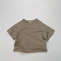 1-5thn | Tshirt Kaos Korea Basic Lengan Pendek Anak unisex Pakaian Bayi KQHZ catalog KAM