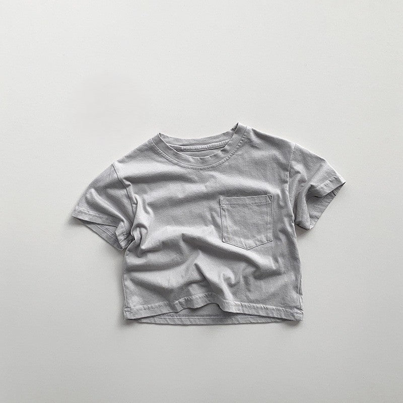 1-5thn | Tshirt Kaos Korea Basic Lengan Pendek Anak Laki-laki Pakaian Bayi MYTT catalog TV