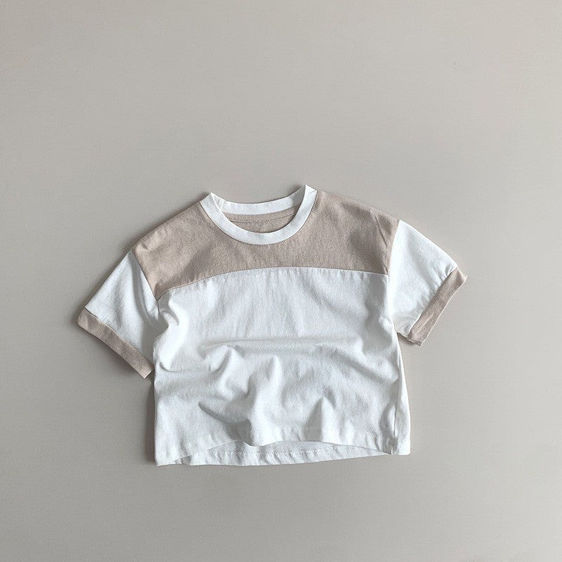 1-5thn | Tshirt Kaos Korea Basic Lengan Pendek Anak Laki-laki Pakaian Bayi MYTT catalog TY
