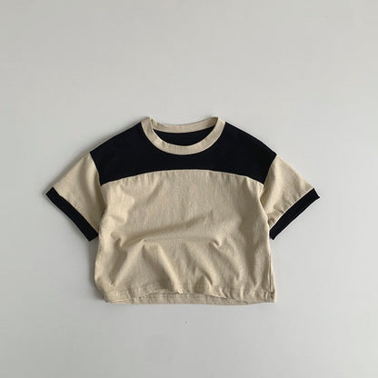 1-5thn | Tshirt Kaos Korea Basic Lengan Pendek Anak Laki-laki Pakaian Bayi MYTT catalog TY