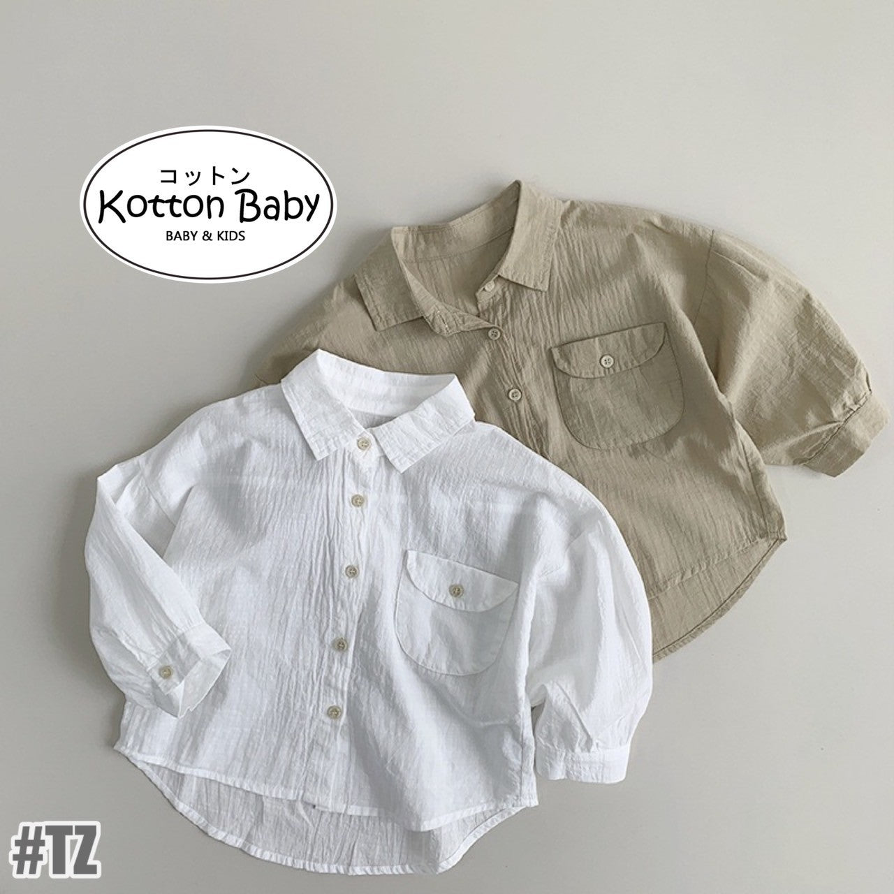 1-5thn | Kemeja Korea Formal Kaos Oversize Anak Laki-laki Pakaian Bayi MYTT catalog TZ